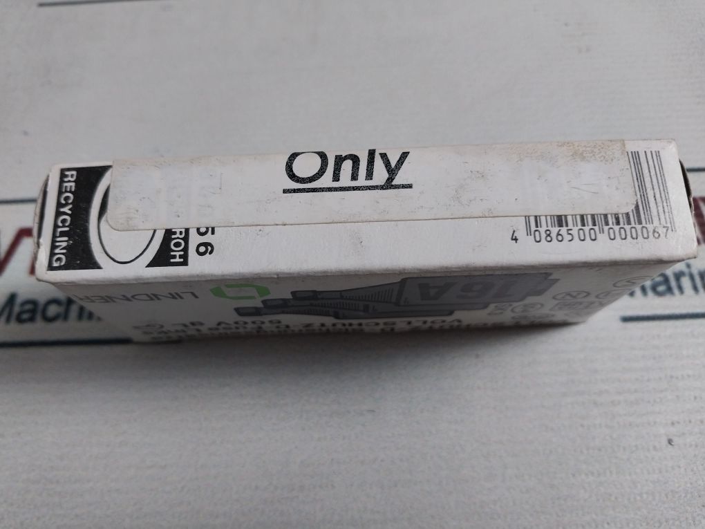 Lot Of 5X Lindner 597.0167 Cartridge Fuse 16A 500V Gl