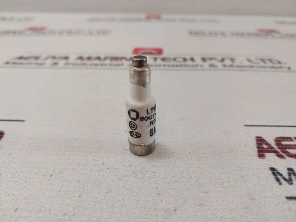 Lot Of 5X Lindner 6A Ceramic Bottle Fuse