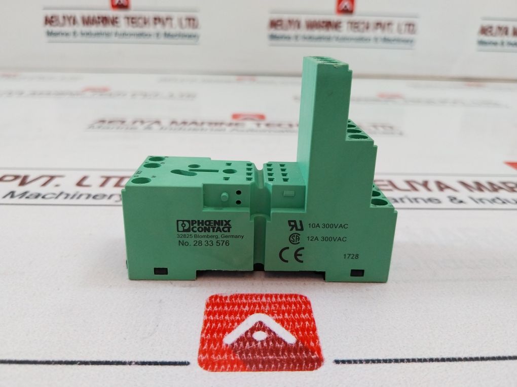 Lot Of 5X Phoenix Contact 28 33 576 Relay Socket 10A 300 Vac