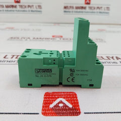 Lot Of 5X Phoenix Contact 28 33 576 Relay Socket 10A 300 Vac