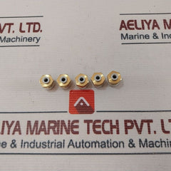 Lot Of 5X Rs 371-9044 Straight Adapor 1/4"-4 Mm