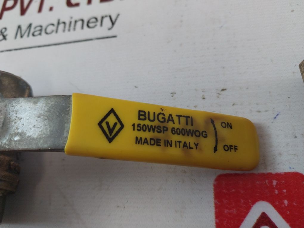 Lot Of 6X Bugatti 600Wog 3/8” Ball Valve