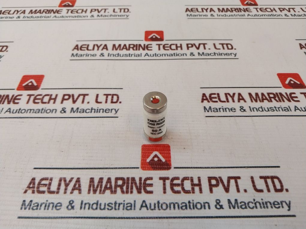 Lot Of 6X Delixi D02 R026 Fuse 500V Ac 50A