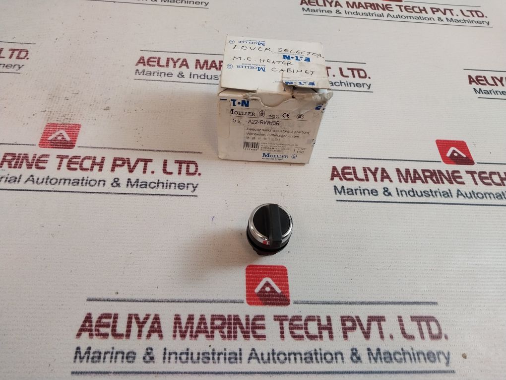 Lot Of 6X Eaton A22-rwh3R Selector Switch Actuators 3 Position