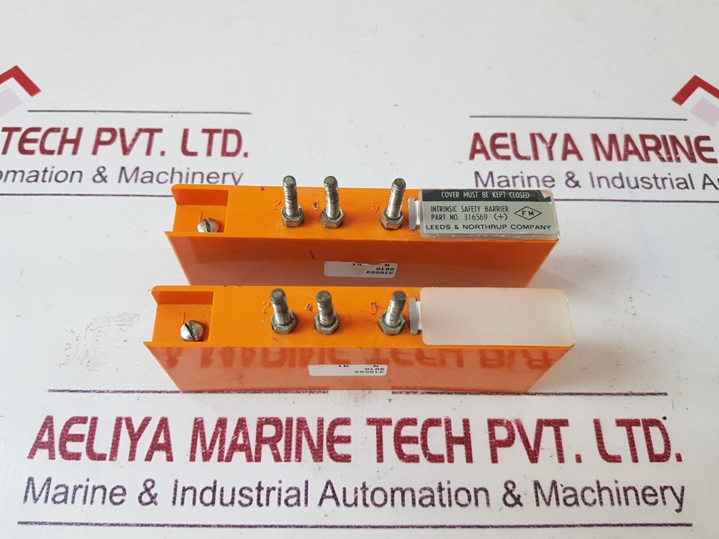 Lot Of 6X Leeds & Northrup 316569 Intrinsic Positive Barrier
