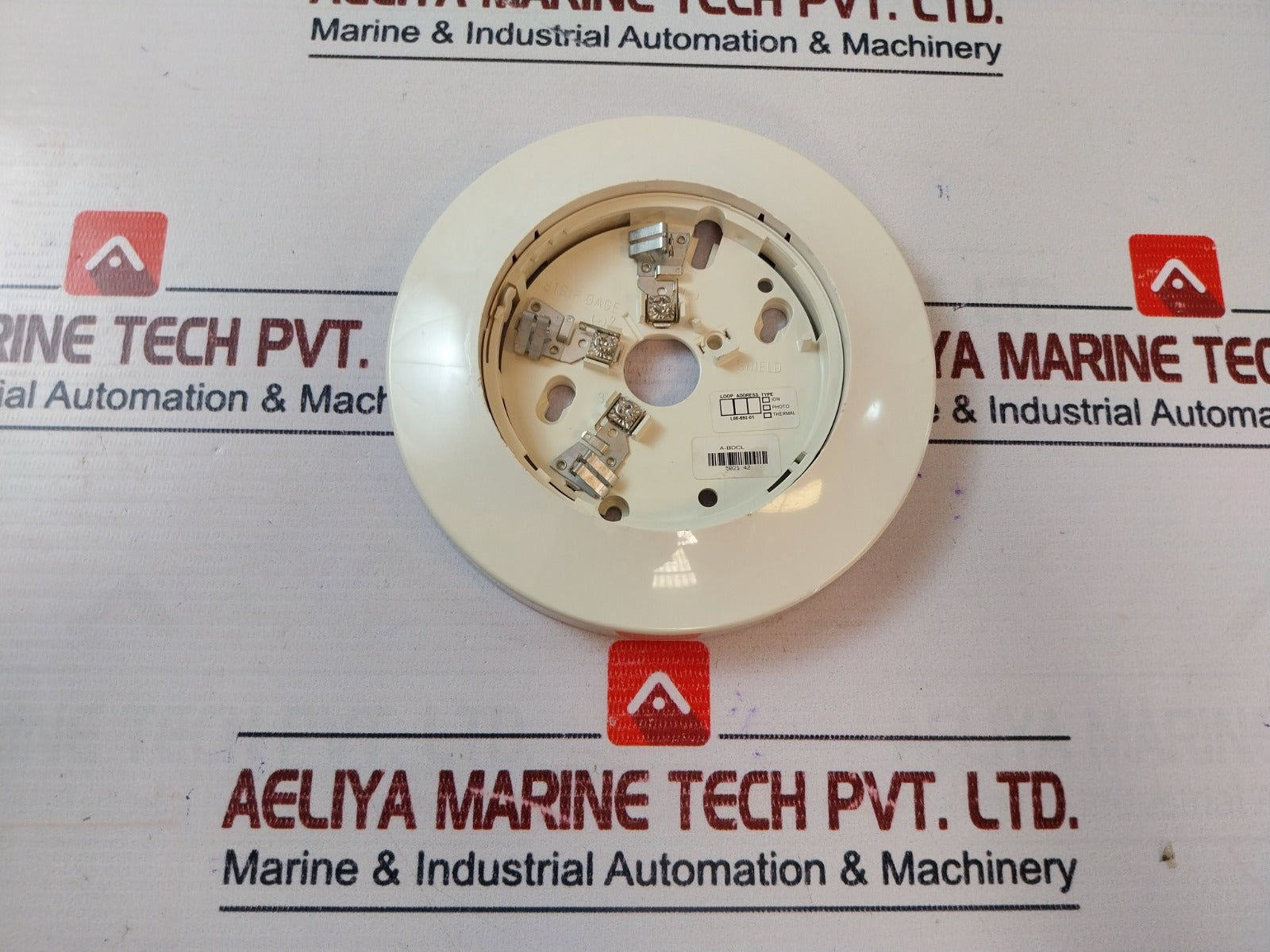 Lot Of 6X Notifier B710Lpa Low Profile Flanged Mounting Base