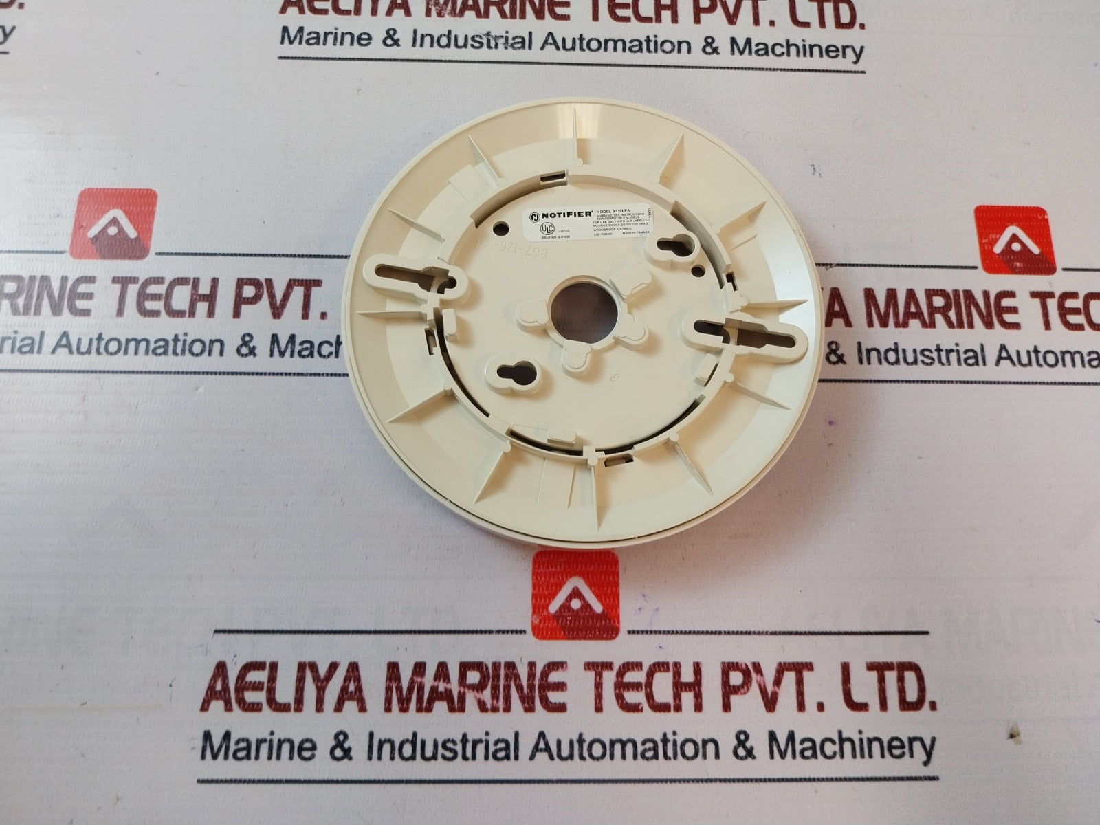 Lot Of 6X Notifier B710Lpa Low Profile Flanged Mounting Base