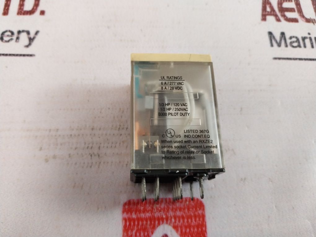 Lot Of 6X Schneider Electric Telemecanique Rxm4Ab1Bd Relay 24V Dc