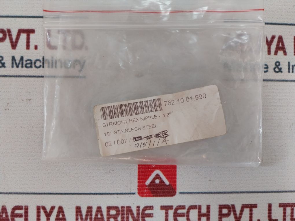 Lot Of 6X Ssp 316 Straight Hex Nipple