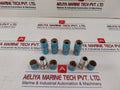 Lot Of 6X Ssp 316 Straight Hex Nipple