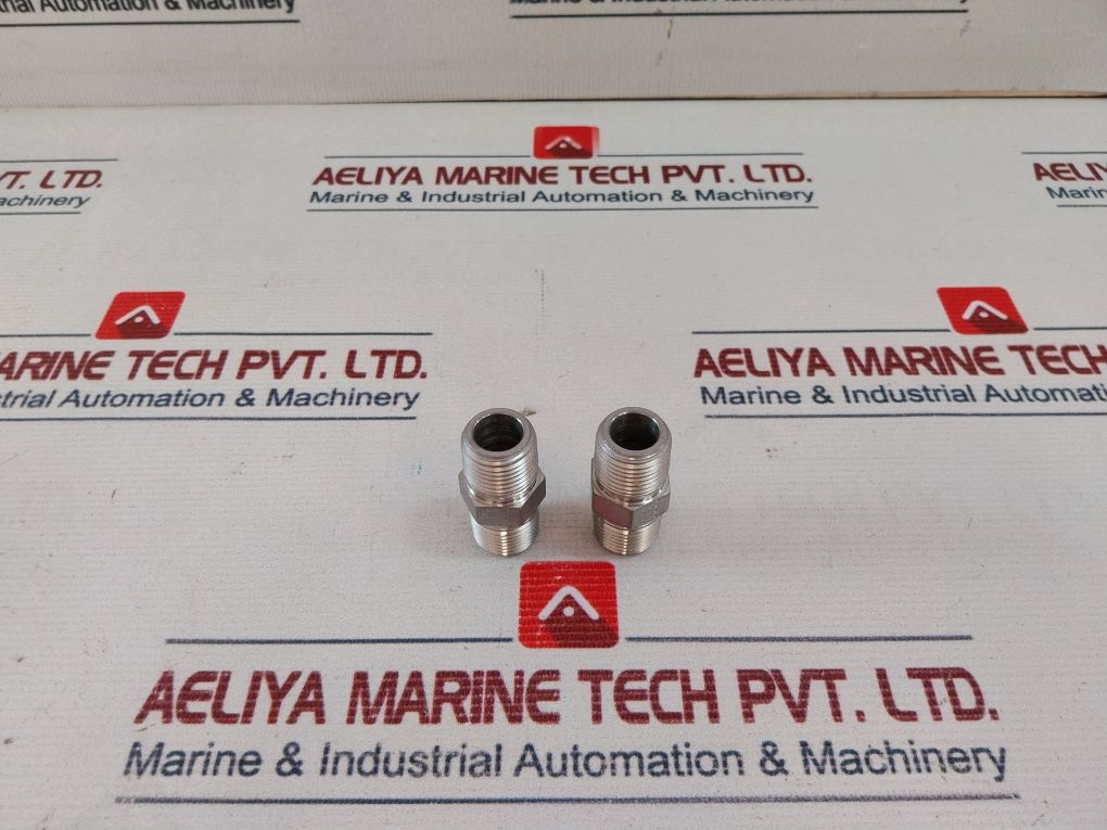 Lot Of 6X Ssp 316 Straight Hex Nipple