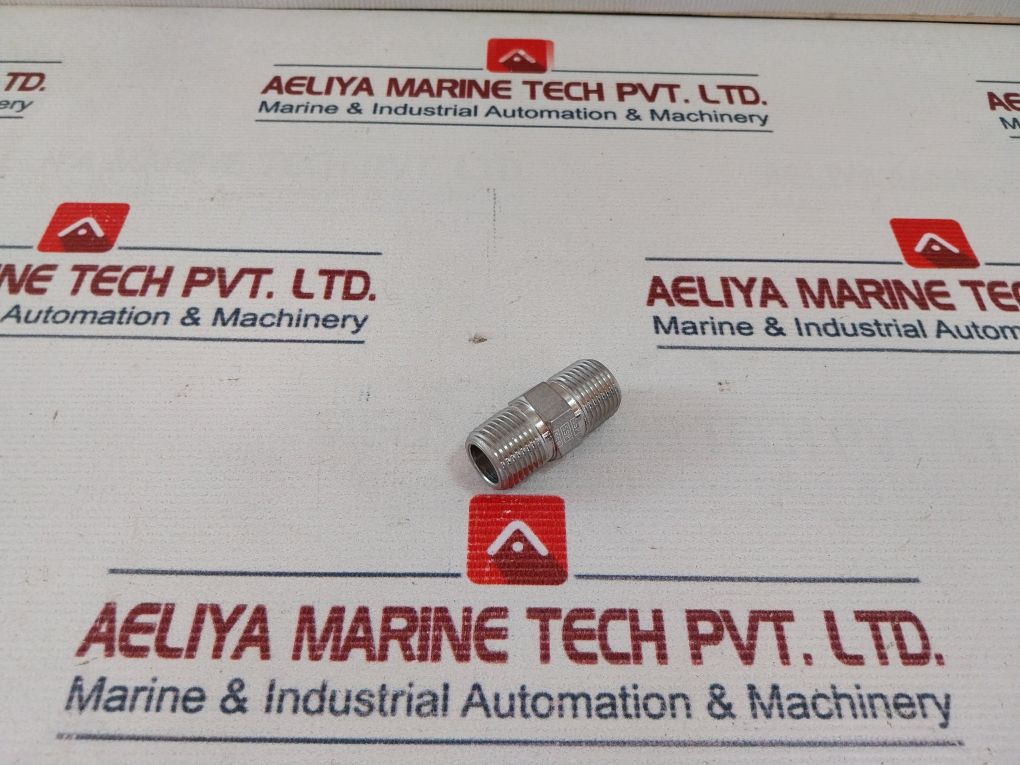 Lot Of 6X Ssp 316 Straight Hex Nipple