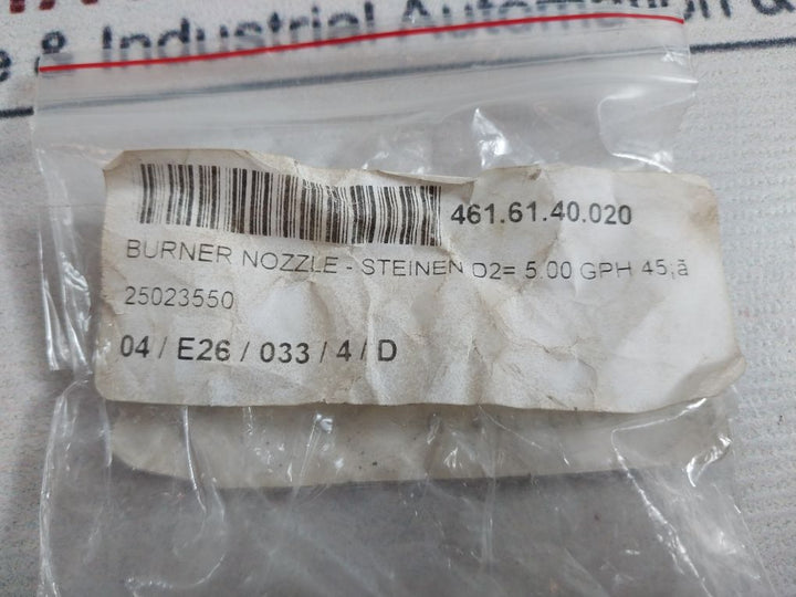 Lot Of 6X Steinen 5.00 Oil Burner Nozzle