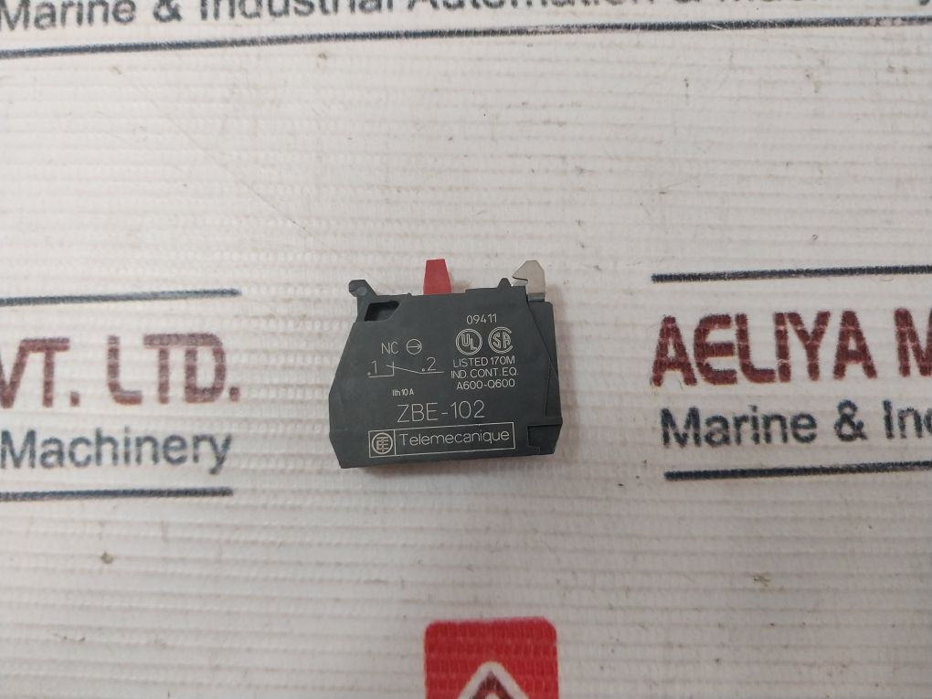 Lot Of 6X Telemecanique Zbe-102 Contact Block Switch 10A 240V