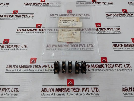 Lot Of 7X Klockner-moeller Ek01 Contact Block 230/400/500V