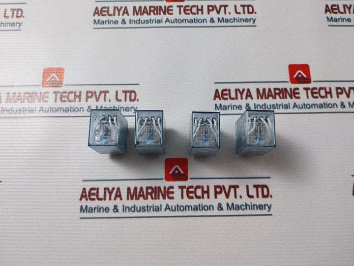 Lot Of 7X Omron My4J Relay 5A 28Vdc