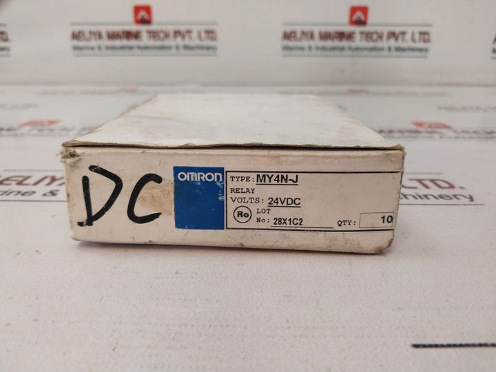 Lot Of 7X Omron My4N-j Coil Power Relay 24Vdc