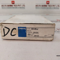 Lot Of 7X Omron My4N-j Coil Power Relay 24Vdc