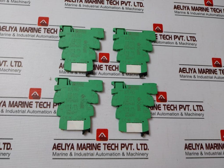 Lot Of 7X Phoenix Contact Plc-bsc-24Dc/21 Solid State Relay 6A 24Vdc