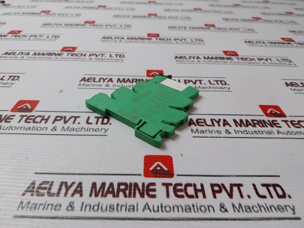 Lot Of 7X Phoenix Contact Plc-bsc-24Dc/21 Solid State Relay 6A 24Vdc