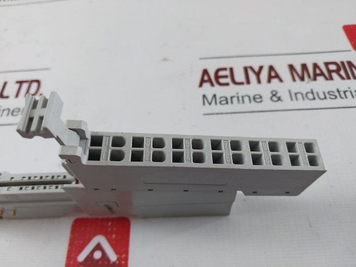 Lot Of 11X Allen-bradley 1734-mb Base With Terminal Block 1734-rtb3S