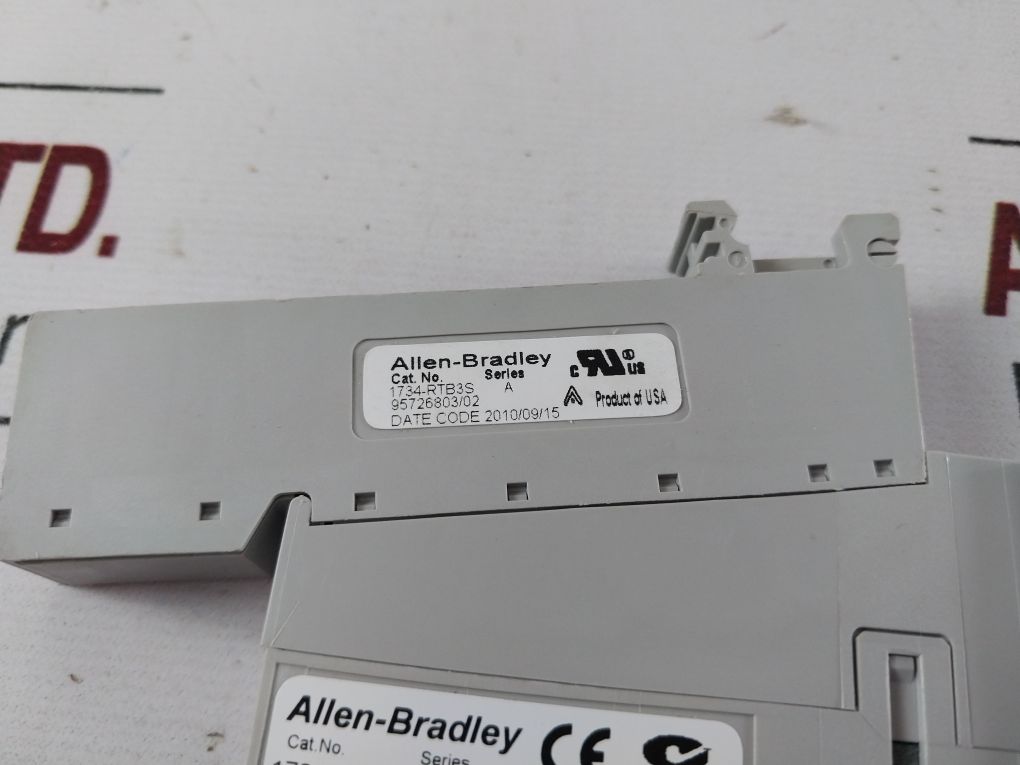 Lot Of 11X Allen-bradley 1734-mb Base With Terminal Block 1734-rtb3S