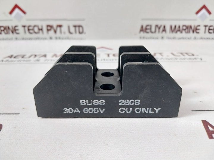 Lot Of 8X Bussmann 2808 Fuse Holder 30A 600V