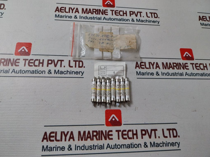 Lot Of 8X Cello-lite Nc1 Fuse Element 3A Nc-1
