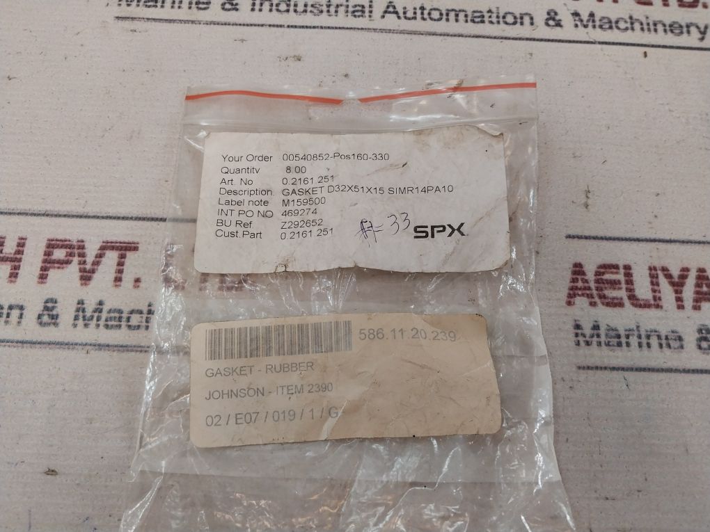 Lot Of 8X Cfw A2 Gasket Rubber