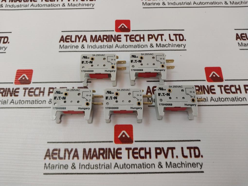 Lot Of 9X Eaton 170H0069 Microswitch 5A 250Vac