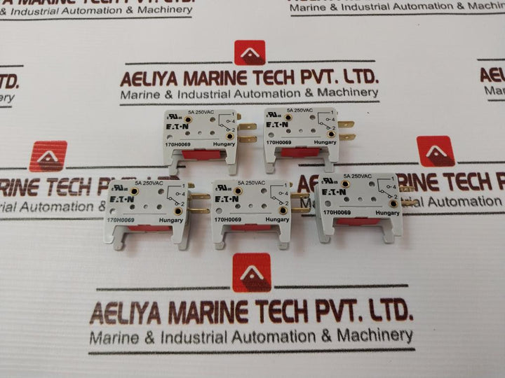 Lot Of 9X Eaton 170H0069 Microswitch 5A 250Vac