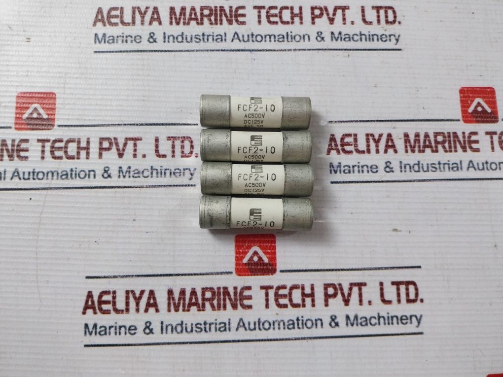 Lot Of 8X Fuji Electric Fcf2-10 Current Limiting Fuse 500V Ac