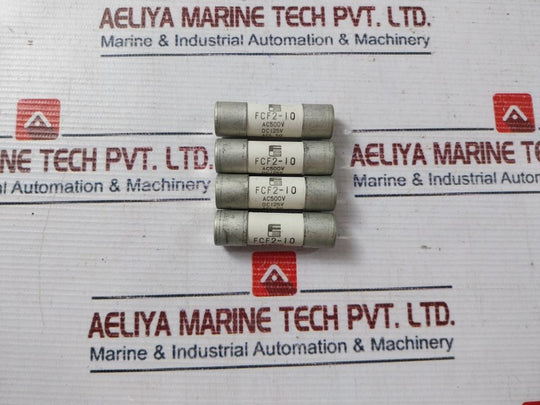 Lot Of 8X Fuji Electric Fcf2-10 Current Limiting Fuse 500V Ac