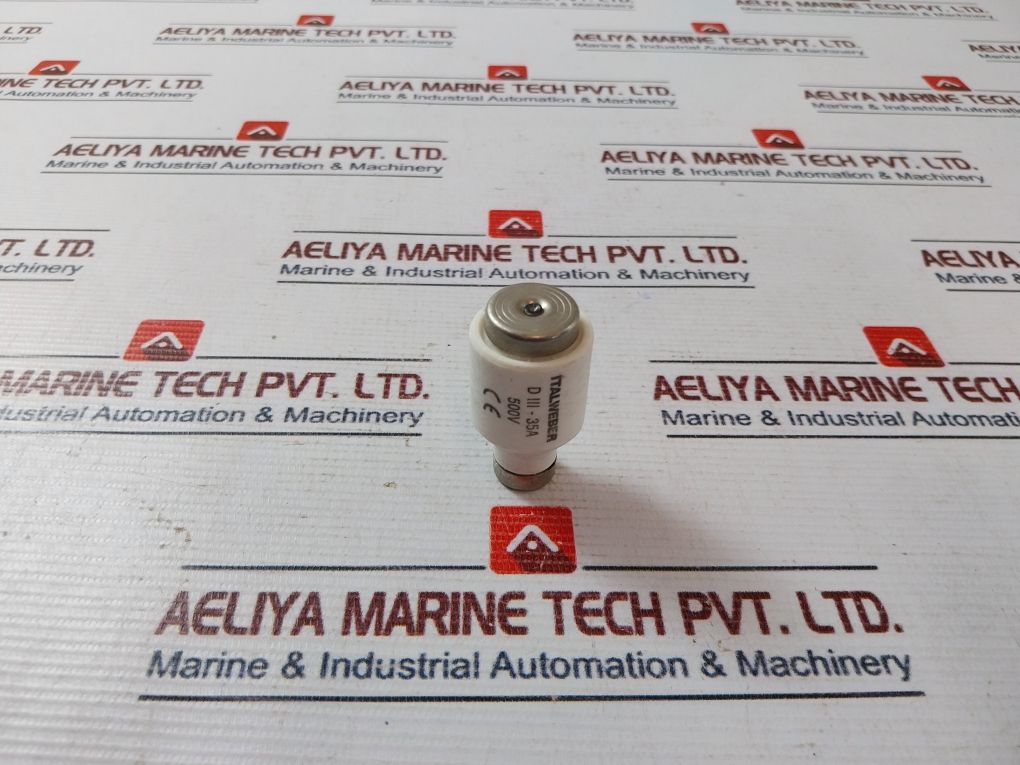 Lot Of 8X Italweber Diii-35A Fuse 500V