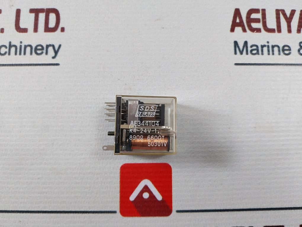 Lot Of 8X Sdc Relais K4-24V-1 Relay 890Ohms 6600T