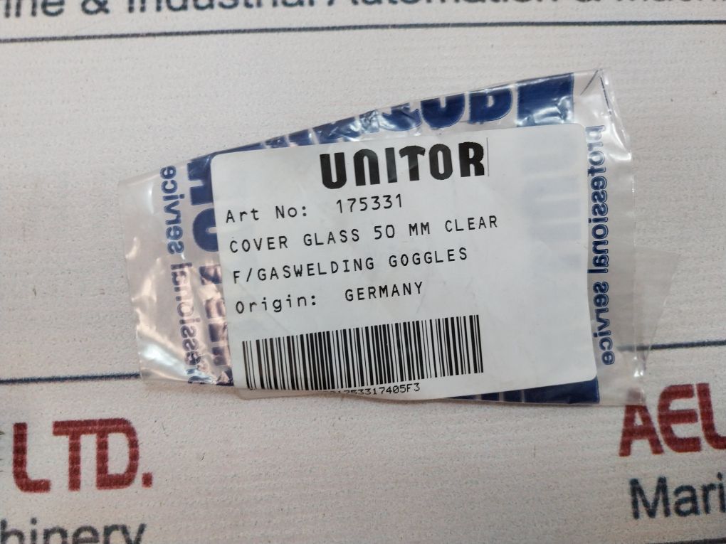 Lot Of 8X Unitor 175331 Cover Glass 50 Mm 
