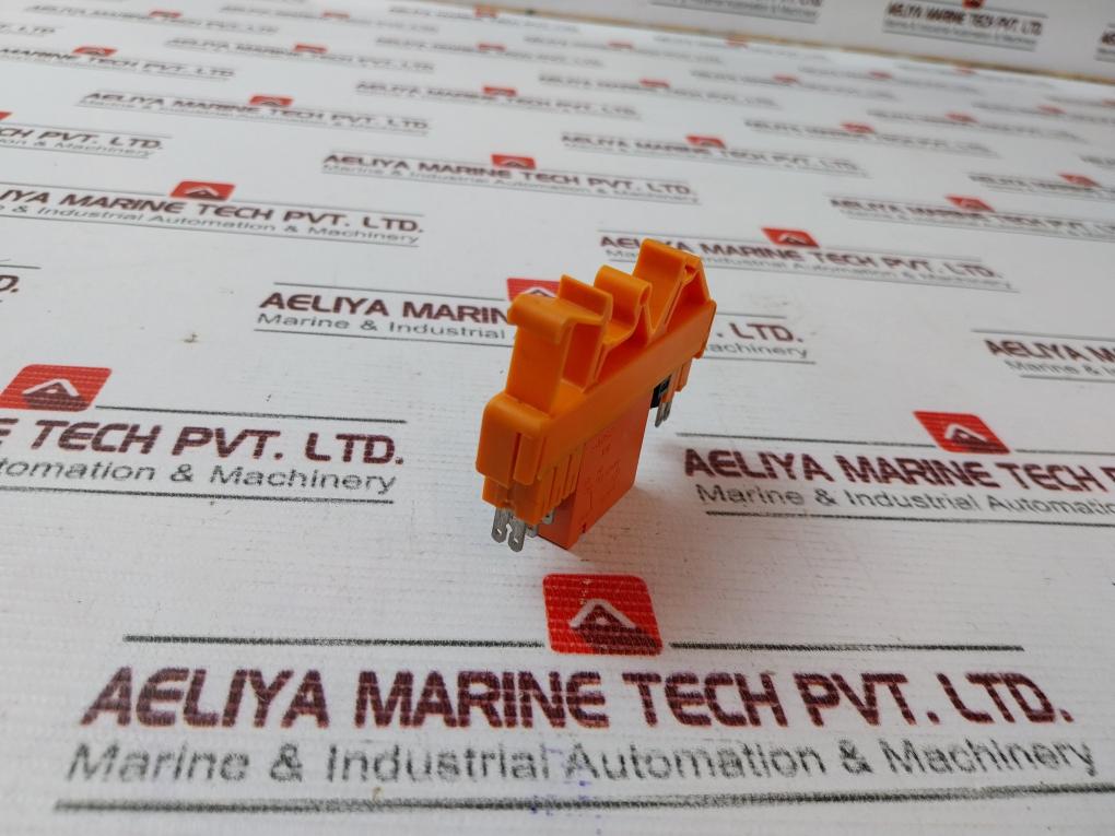 Lot Of 8X Weidmuller Rp 011024 Relay I/O Module With Base 10A 250Ac