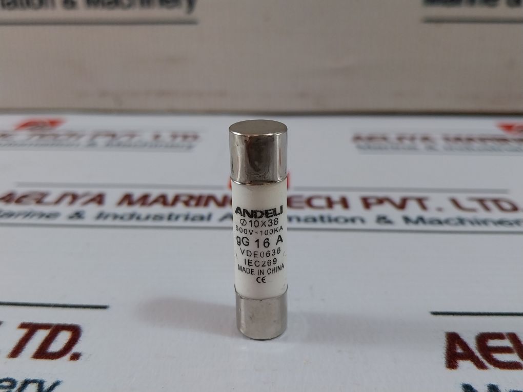 Lot Of 9X Andeli 10X38 Fuse 500V~100Ka