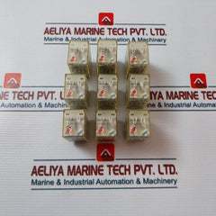 Lot Of 9X Idec Rn4S-nl-a115 Relay 4 Pole 115Vac With Indicator