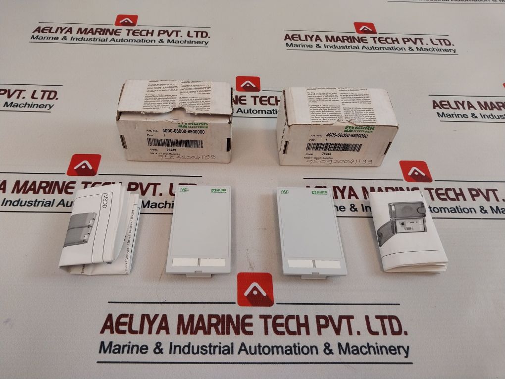 Lot Of 9X Murrelektronik 4000-68000-8900000 Front Panel IH Unit
