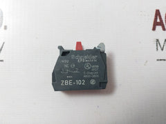 Lot Of 9X Schneider Electric Zbe-102 Auxiliary Contact Block