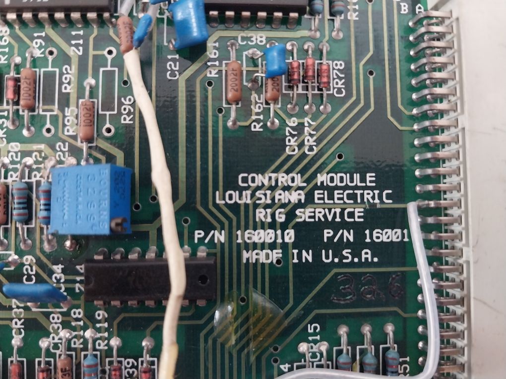 Louisiana 160010 Top Drive Control Module