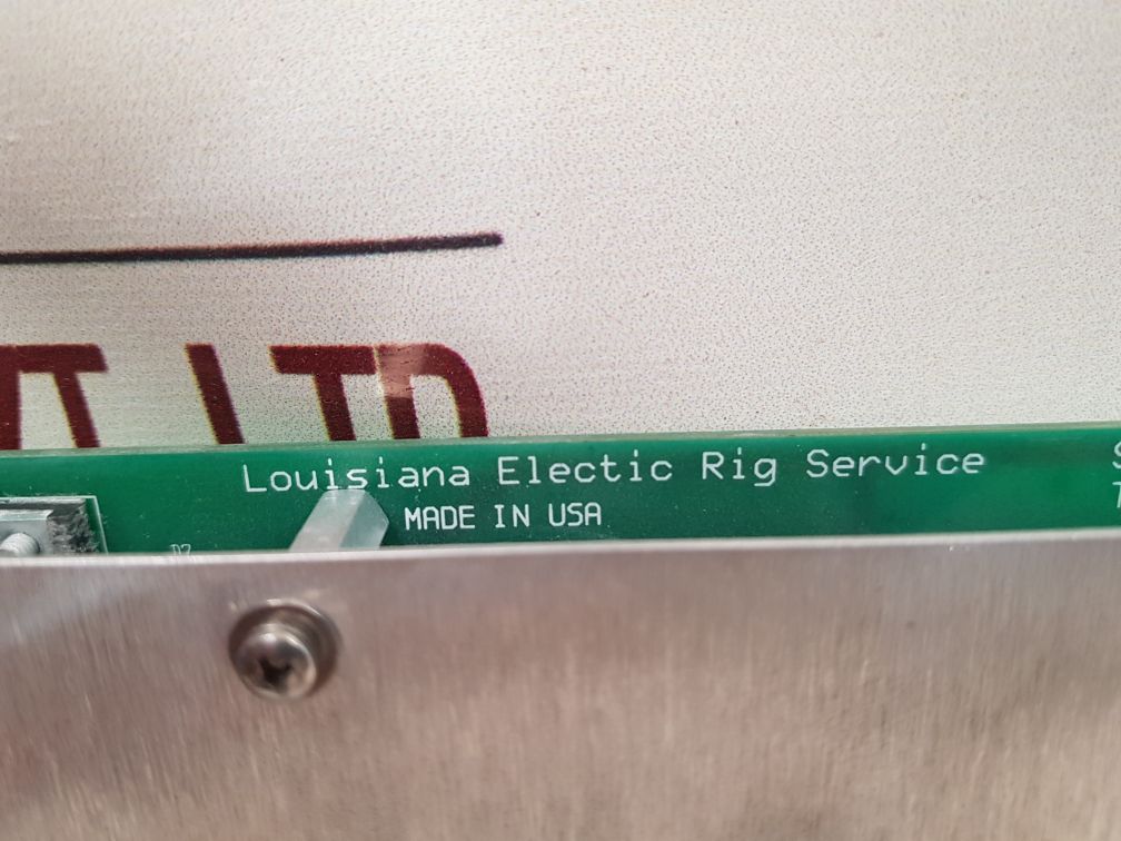 Louisiana Electric 160800 Scr Control Module 7201000 720-90287 1Oh