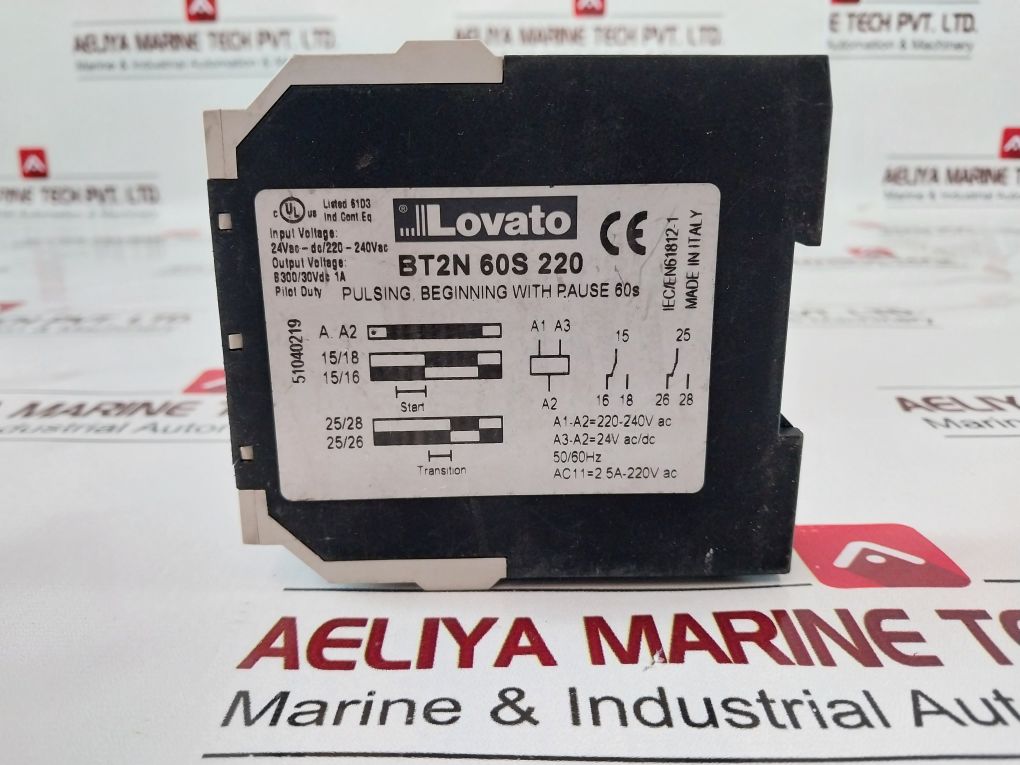 Lovato Bt2N Time Relay Bt2N 60S 220