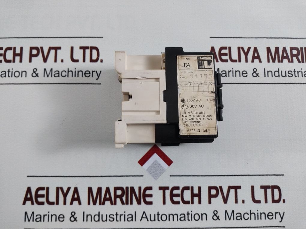 Lovato C4 Contactor 600V Ac 6A