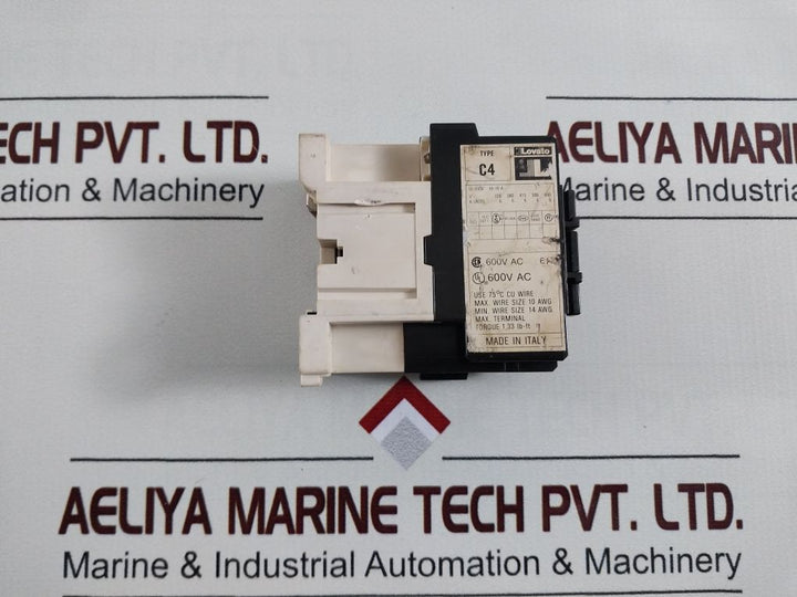Lovato C4 Contactor 600V Ac 6A
