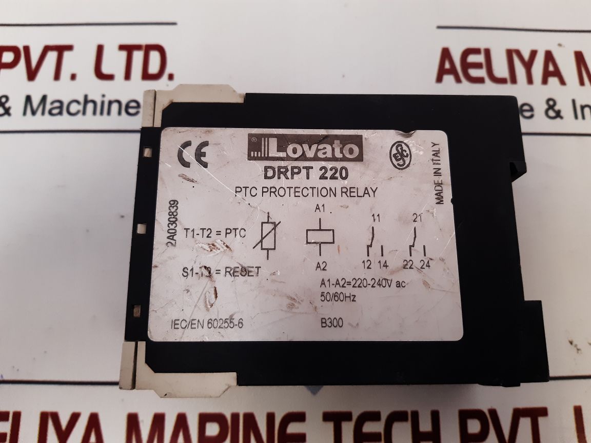 Lovato Drpt 220 Ptc Protection Thermistor Relay
