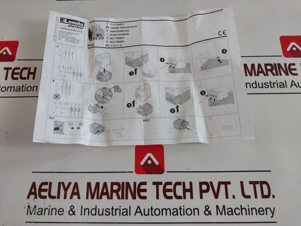 Lovato Rf380650 Thermal Overload Relay G1140