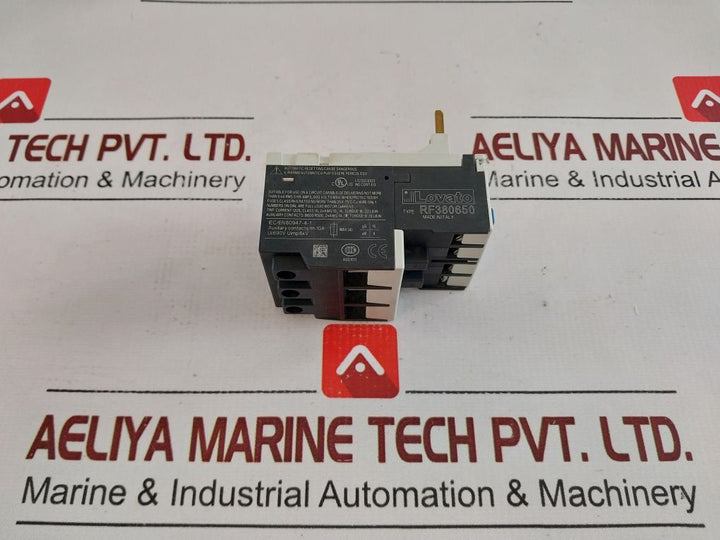 Lovato Rf380650 Overload Relay I1323 4-6.5 Amp