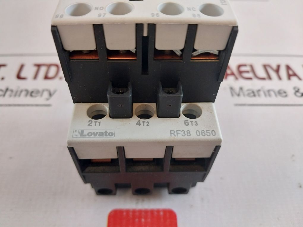 Lovato Rf380650 Overload Relay I1323 4-6.5 Amp